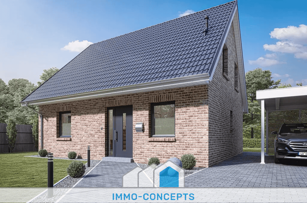 Musterhaus Frontansicht