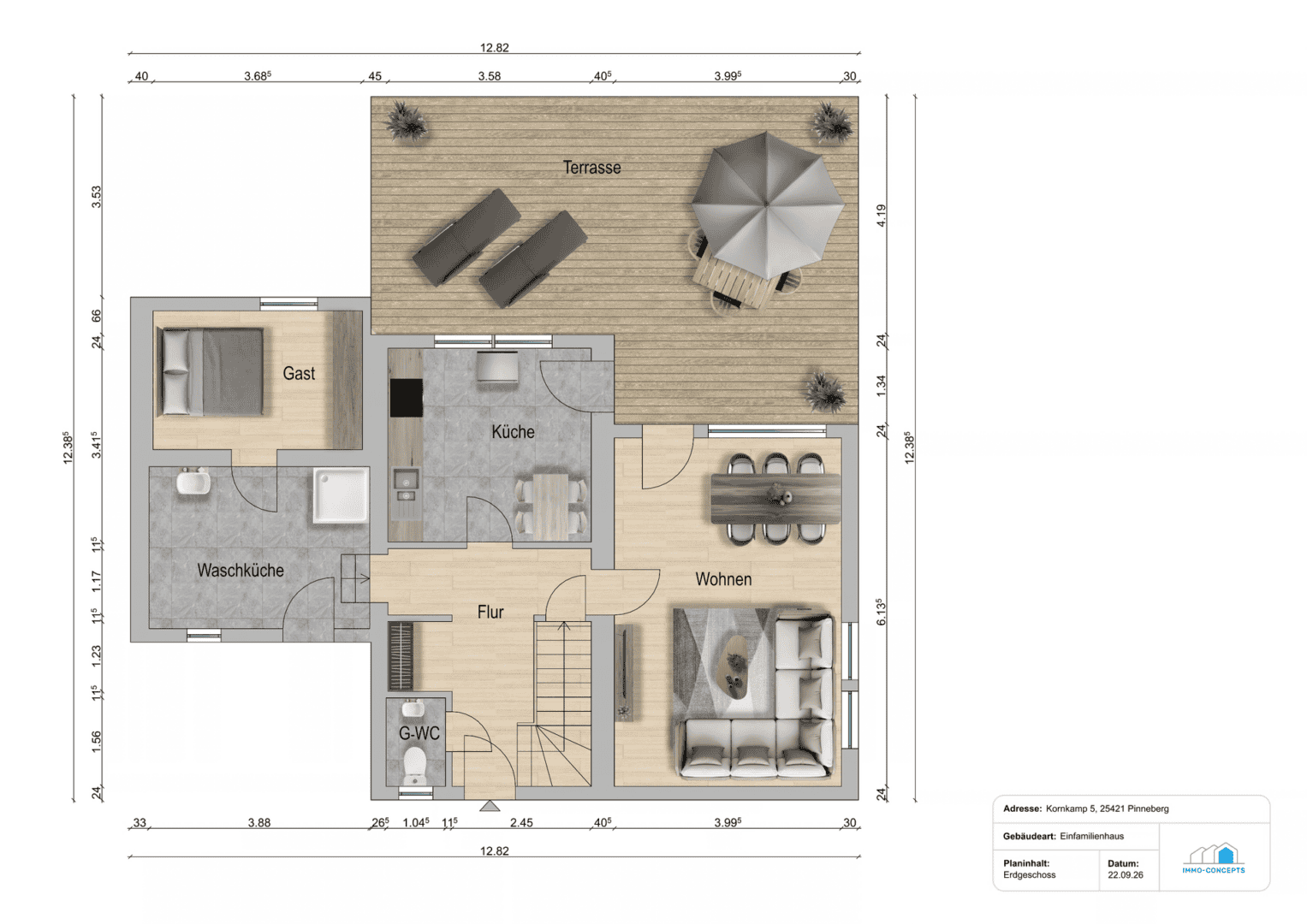 Grundriss Erdgeschoss